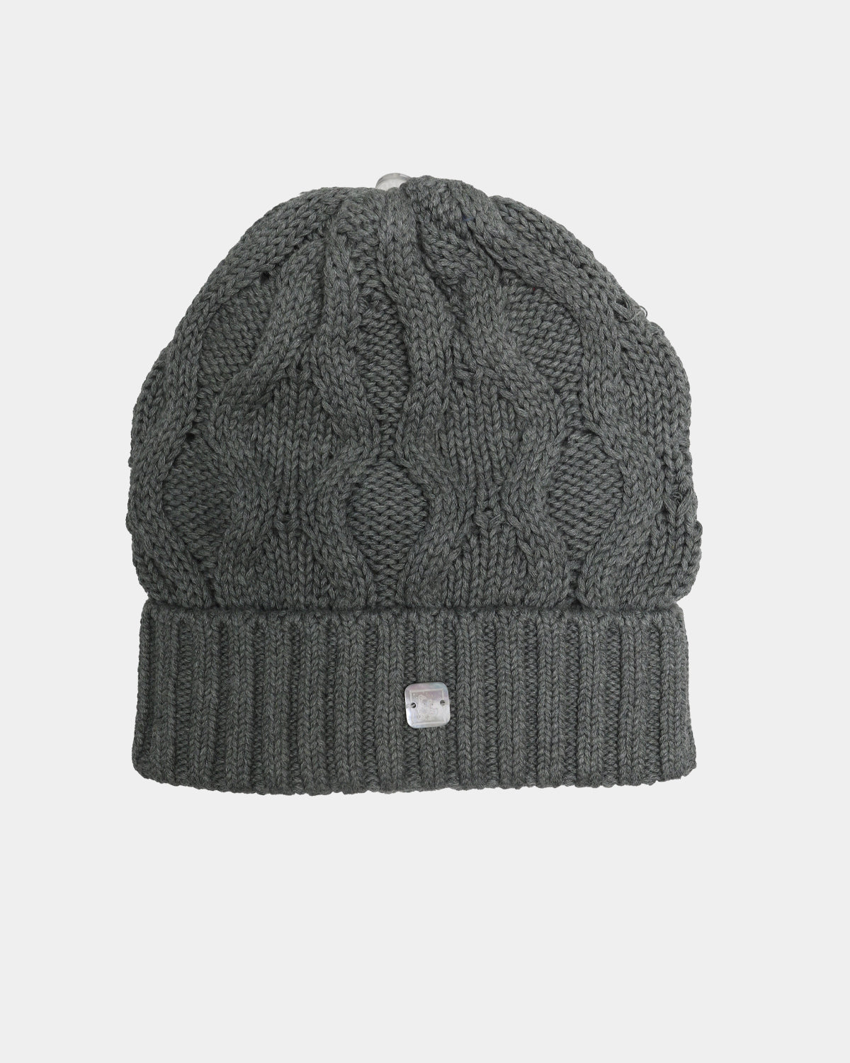 GORRO TRENZAS CAQUI