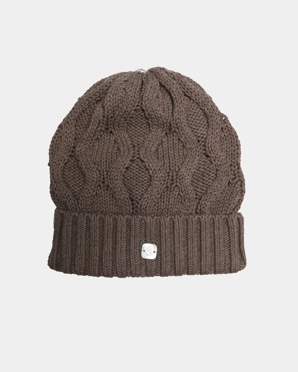 GORRO TRENZAS MARRON