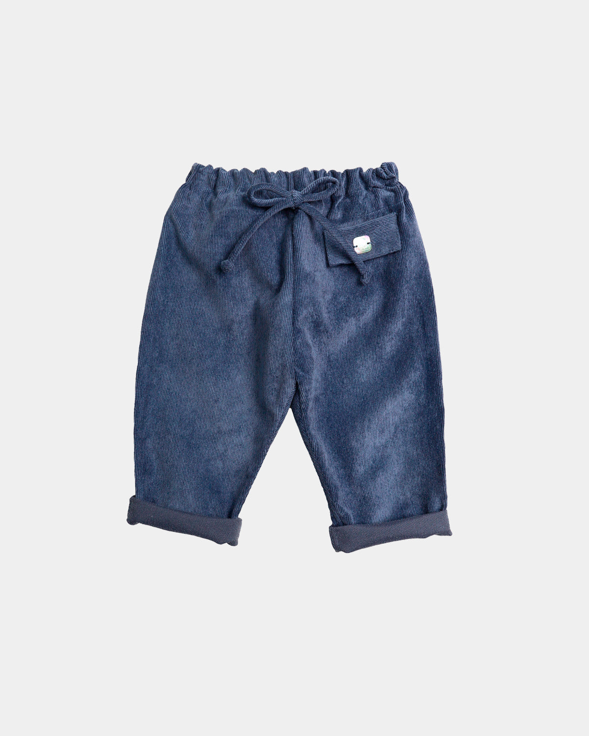 PANTALON BEBE PANA AZUL
