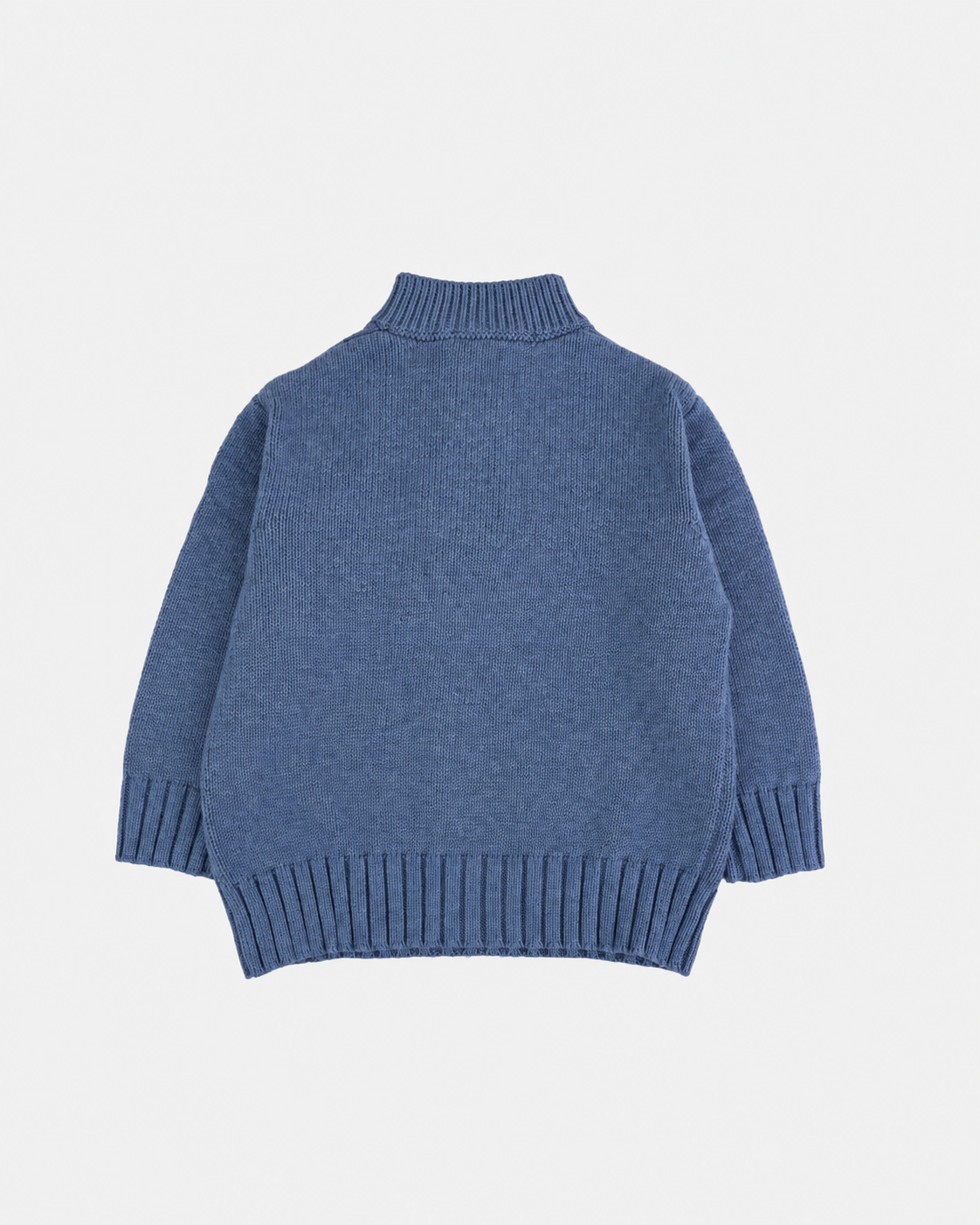 JERSEY DOBLE CUELLO AZUL
