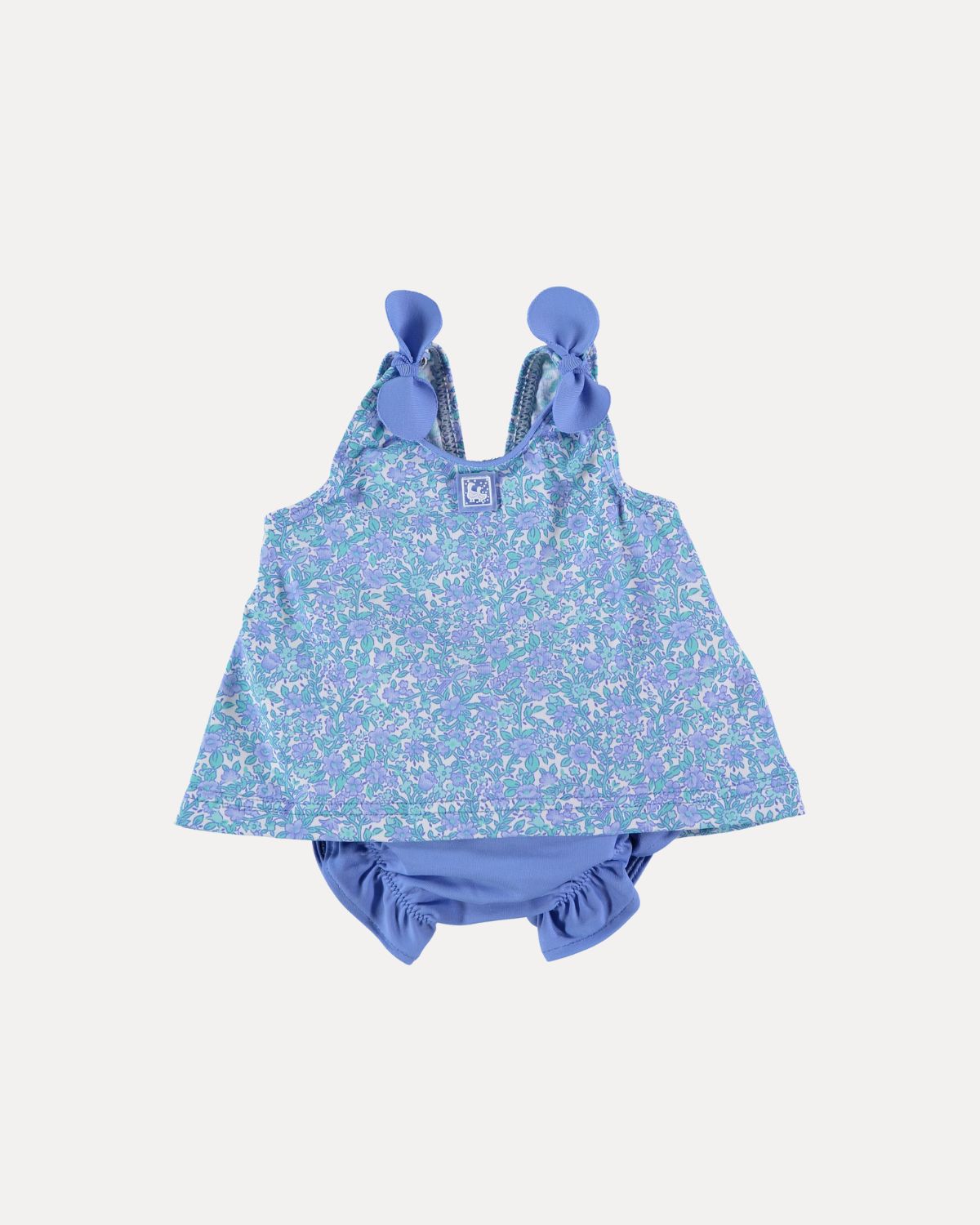 BIKI-BEBE FLOR TURQUESA