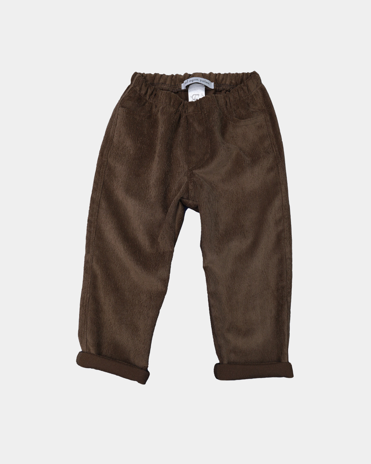 PANTALON GOMAS MARRON