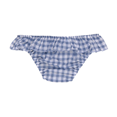 VICHY VOILE DIAPER COVER