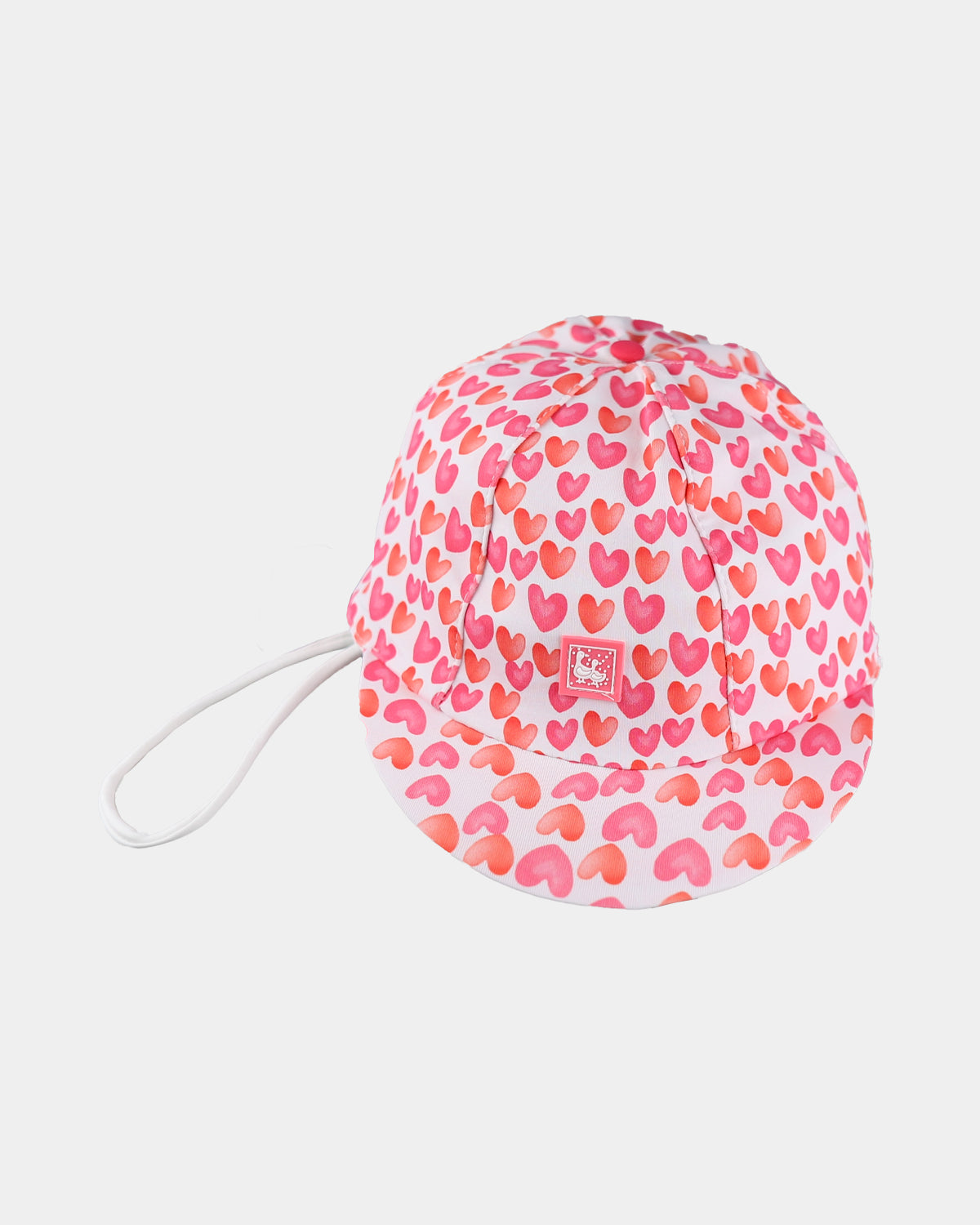 LYCRA VISOR SMALL HEARTS