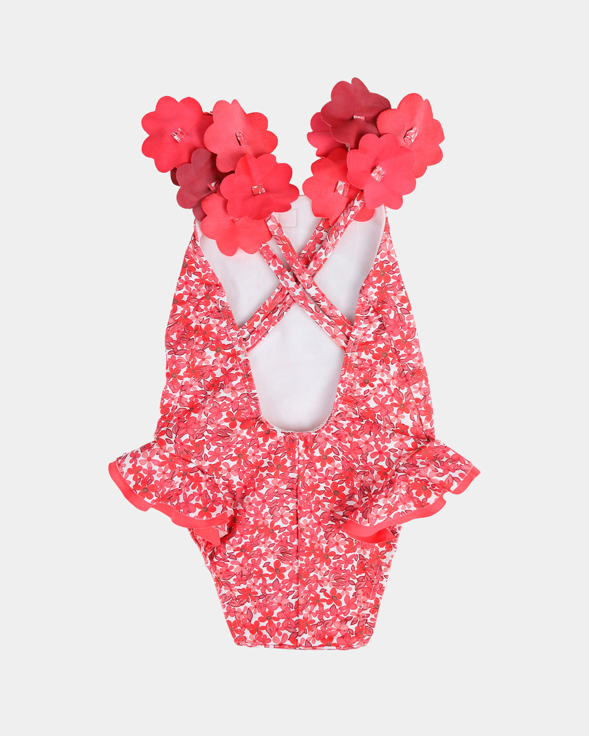 FLORAL LYCRA SWIMSUIT