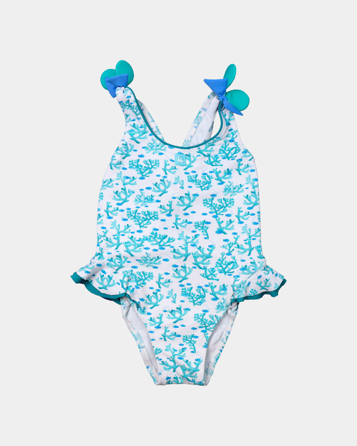 CORAL LYCRA SWIMSUIT