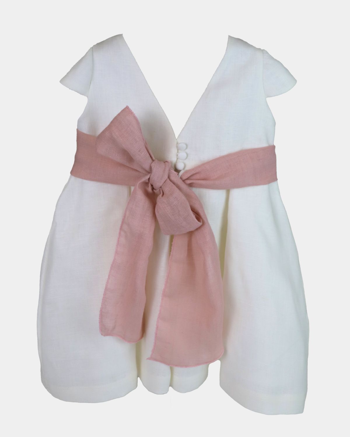 VESTIDO DE CEREMONIA CRUDO