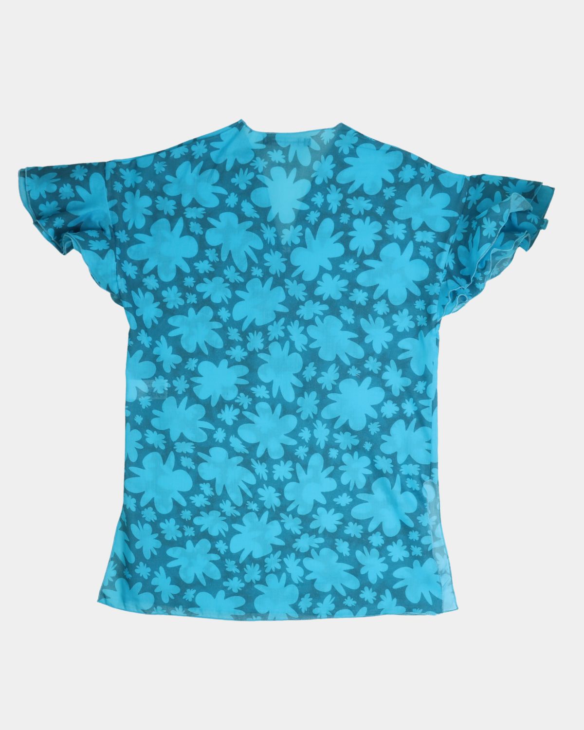 GIRL'S HIBISCUS CAFTAN