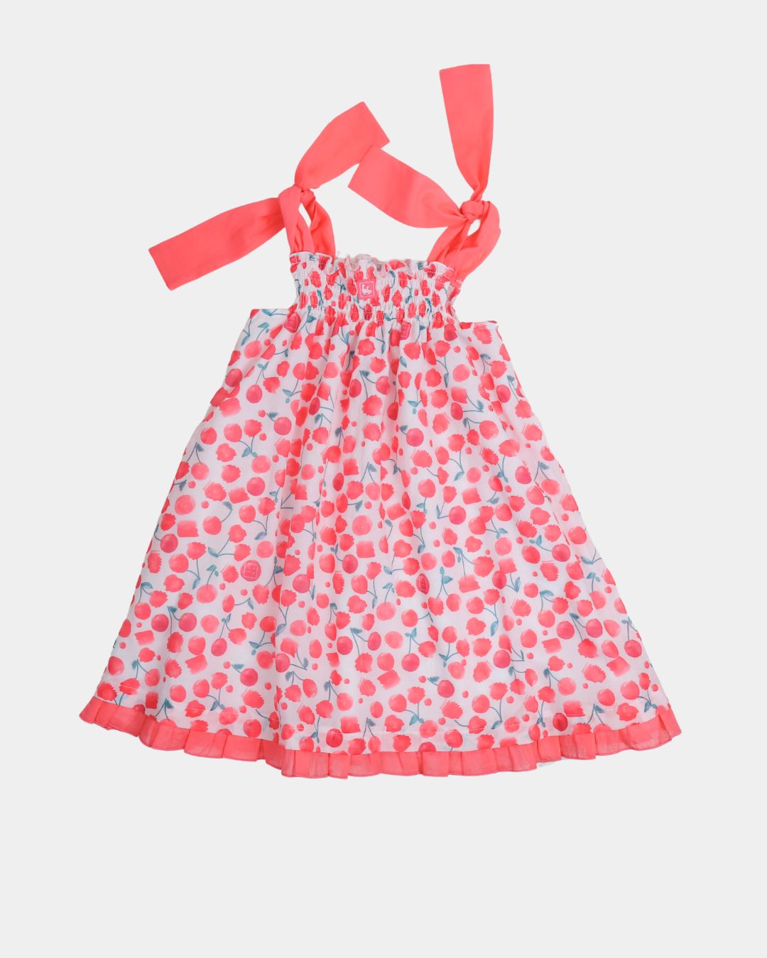 VESTIDO  VOILE CEREZAS