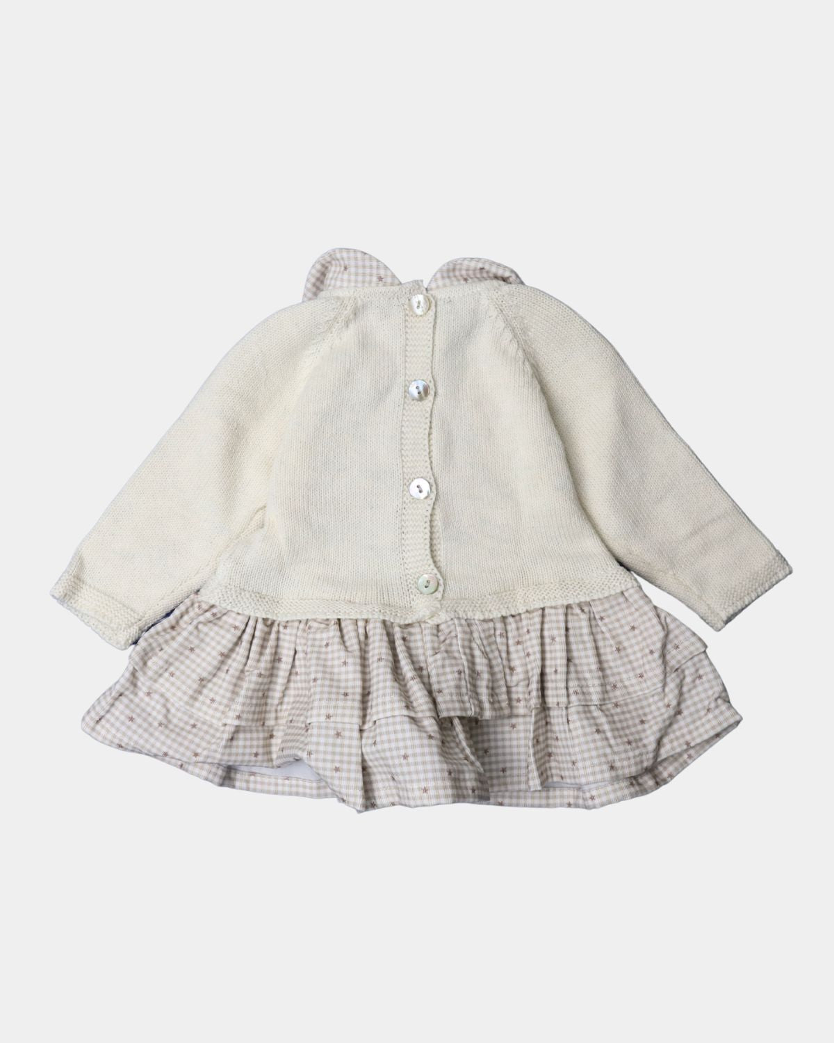 VESTIDO ALEX CRUDO ESTRELLITA