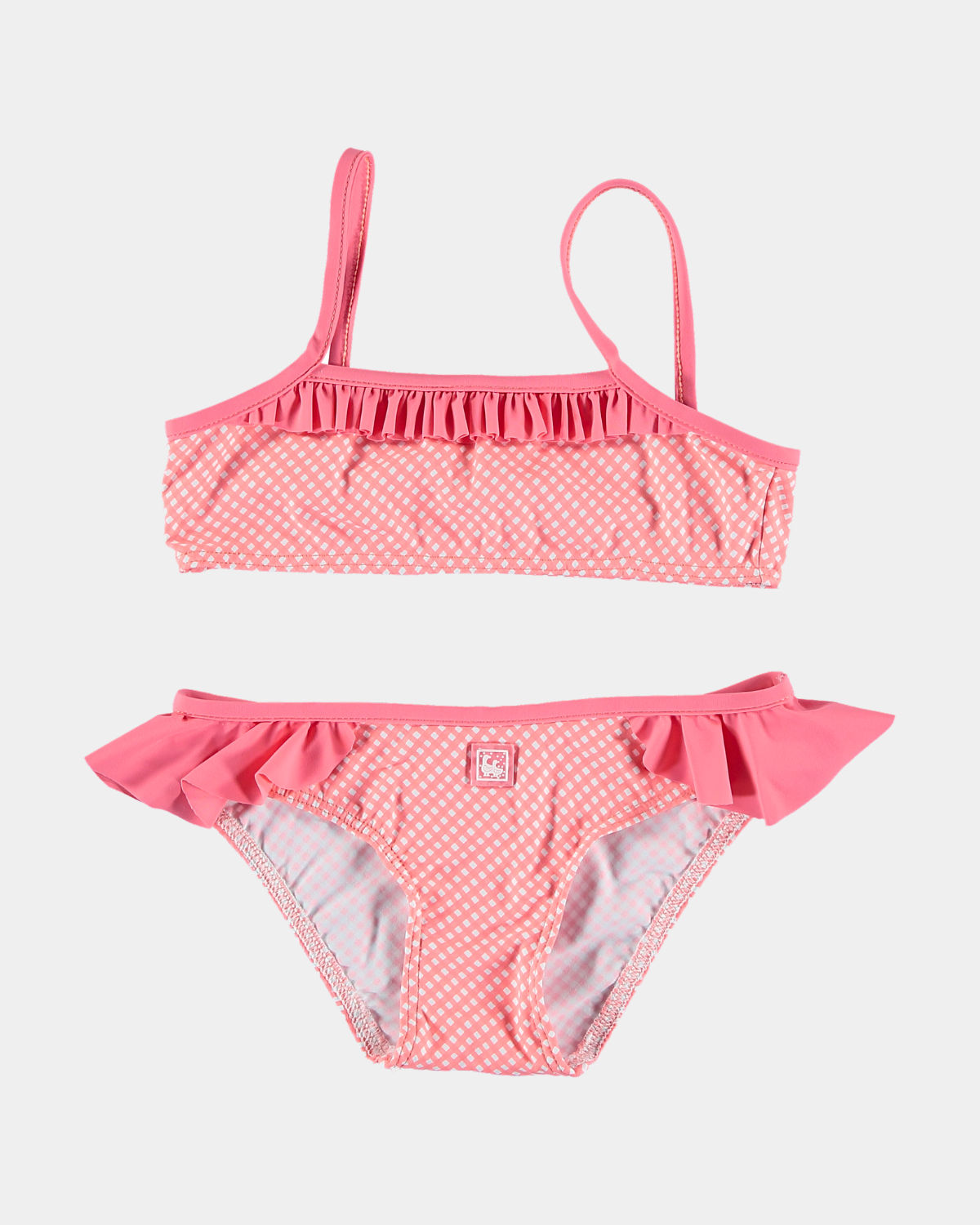 VICHY CORAL BIKI-TOP