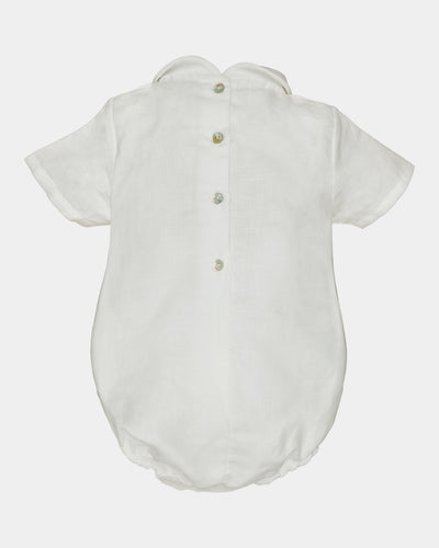 Ecru NILE BLOUSE/BODYSUIT