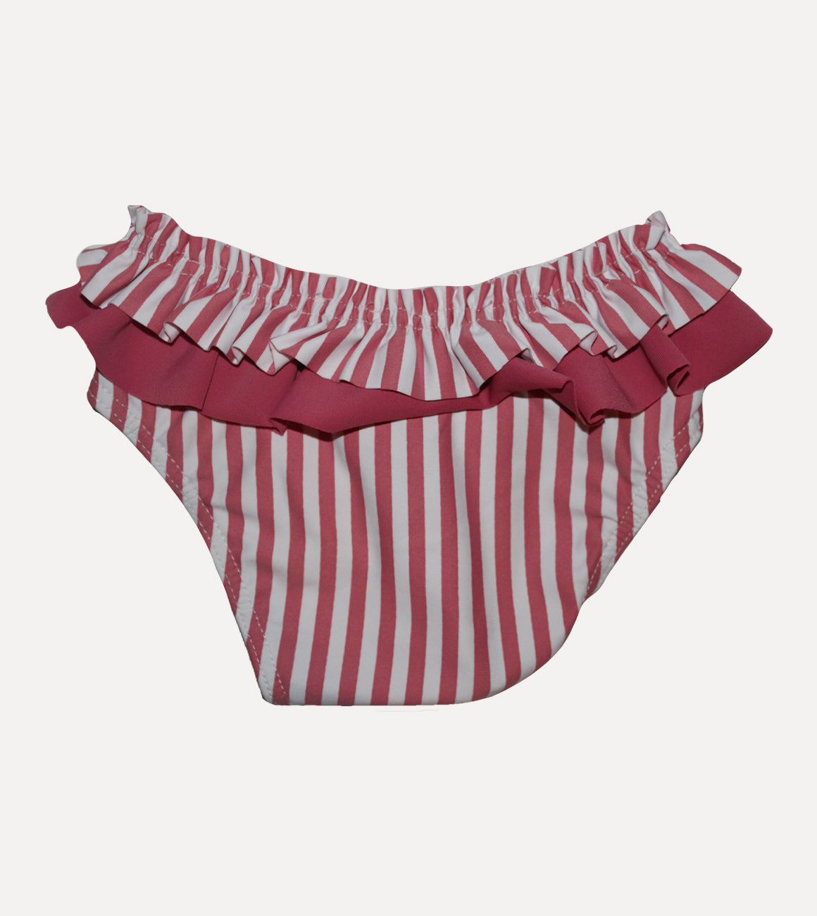 RED STRIPED LYCRA BRIEFS