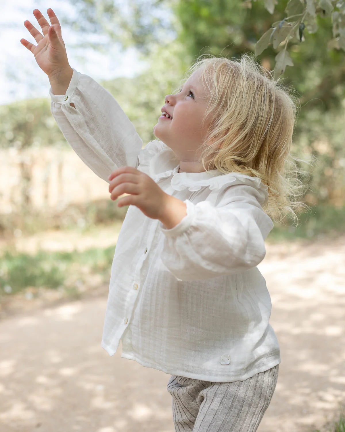 BLUSA NIÑA MAYOR NILO CRUDO