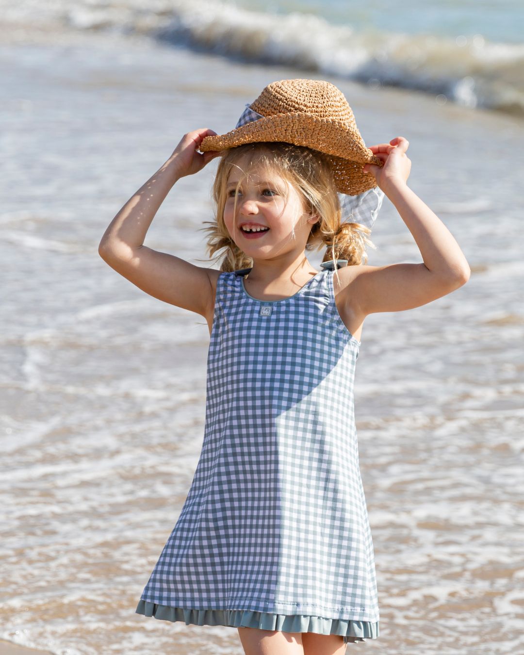 VESTIDO LYCRA CAQUI