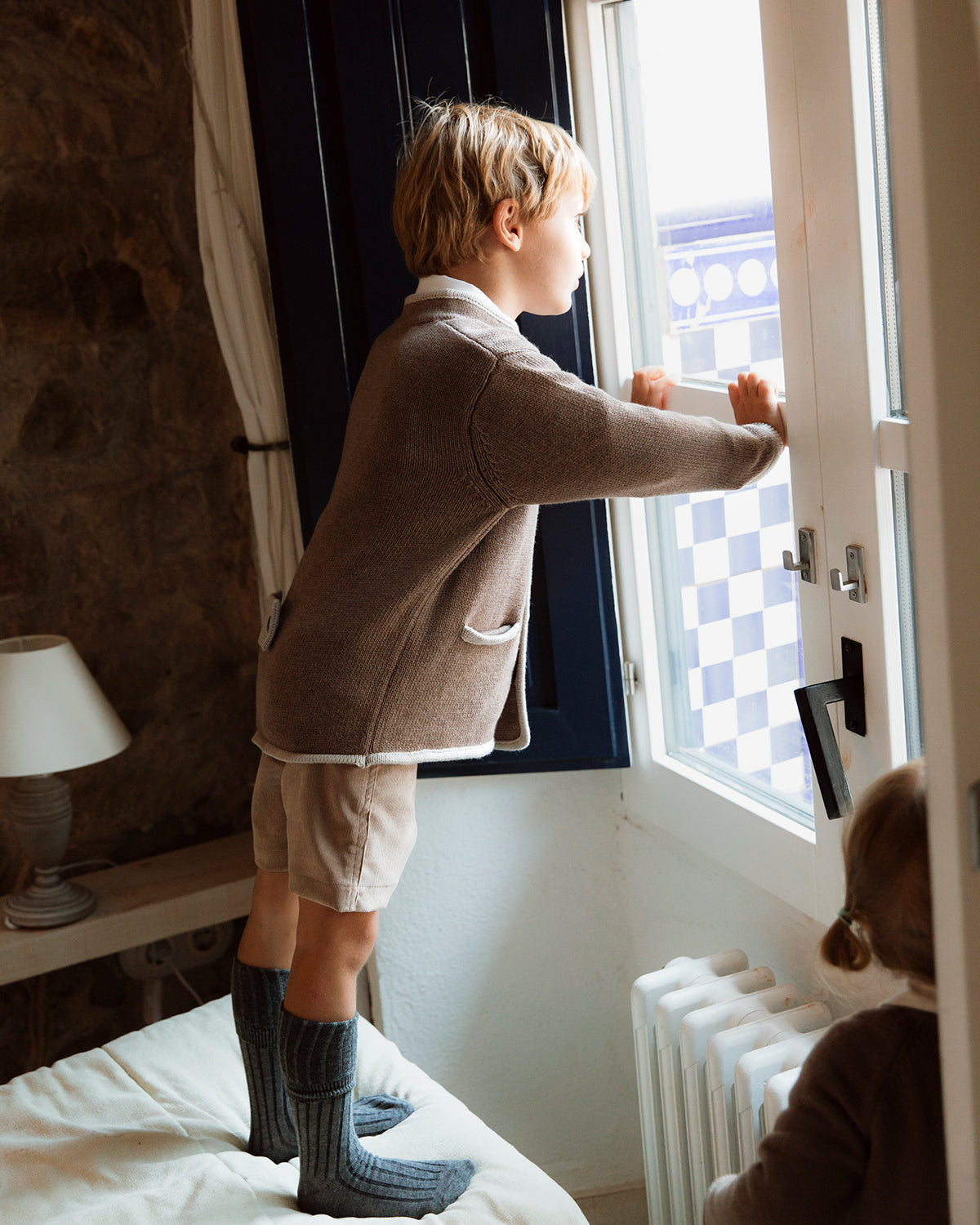 TIROLESA MARRON-BEIG