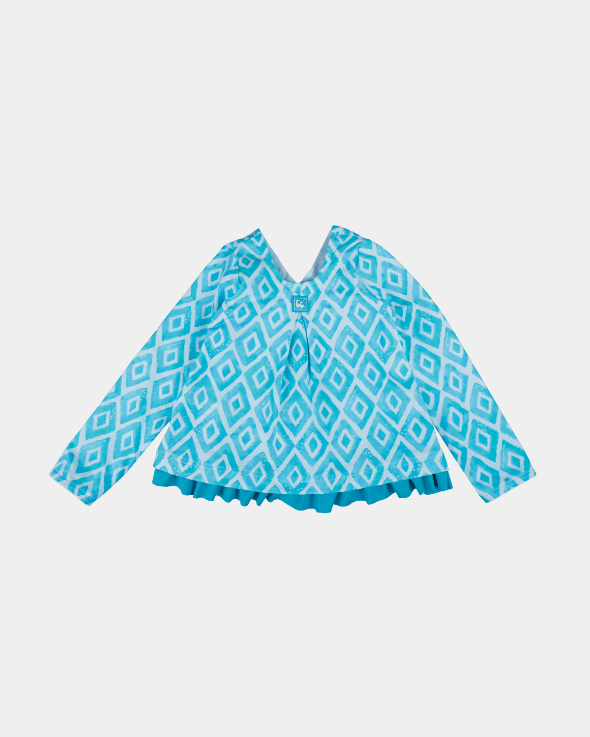 CAMISETA NIÑA M/L ROMBOS