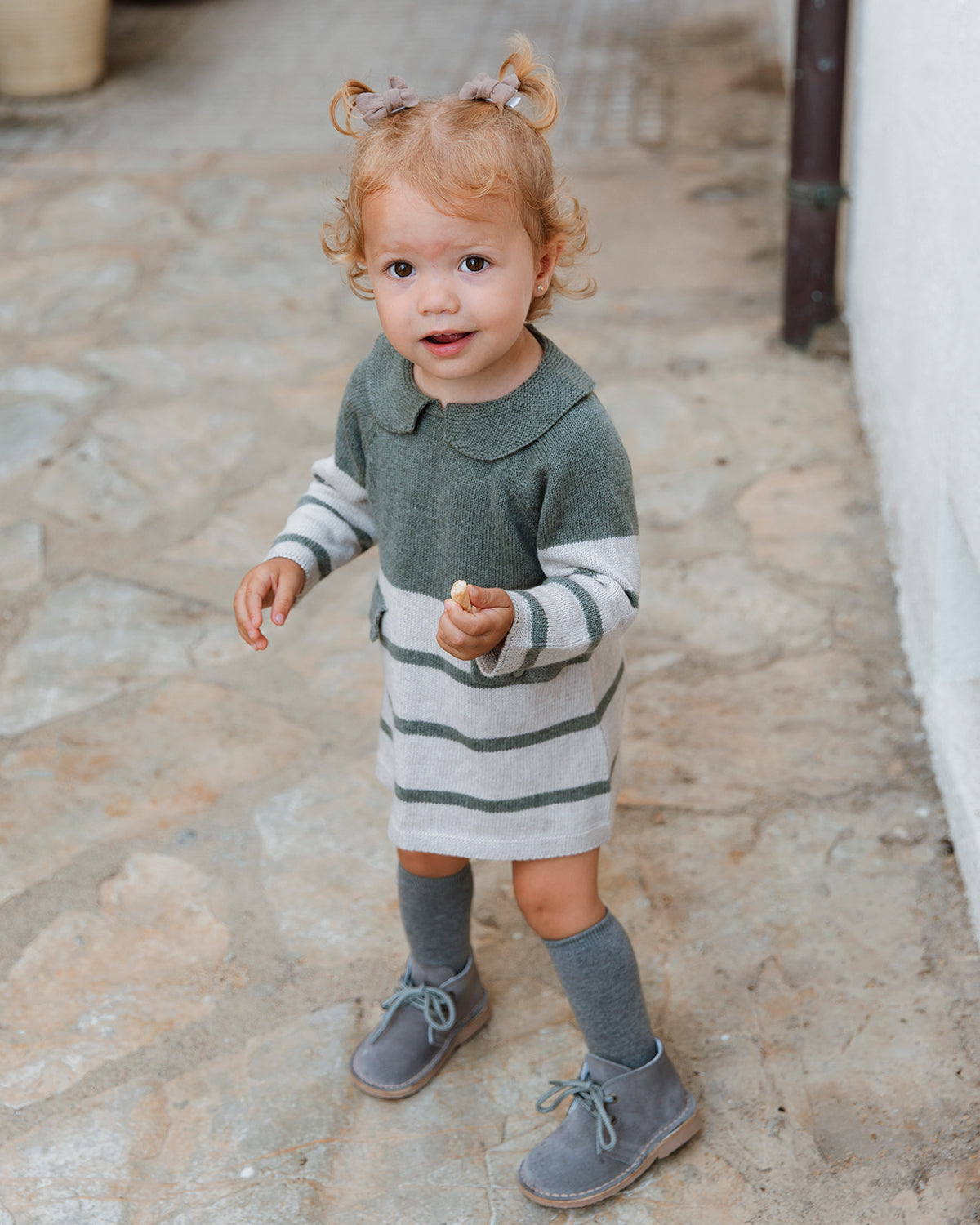 VESTIDO BOBO CAQUI