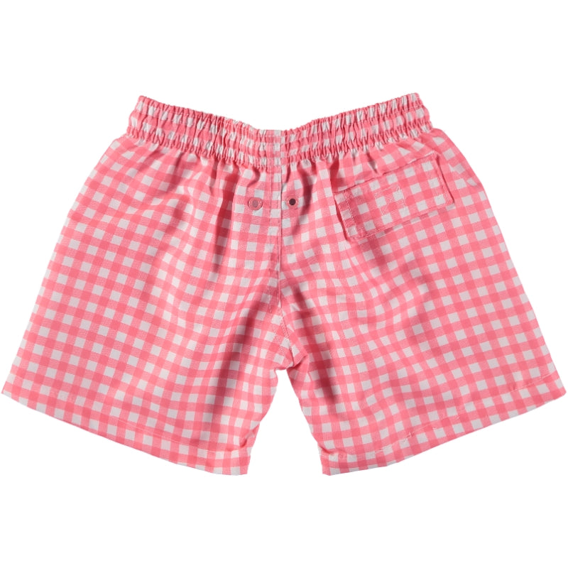 BOXER ADULTO VICHY CORAL