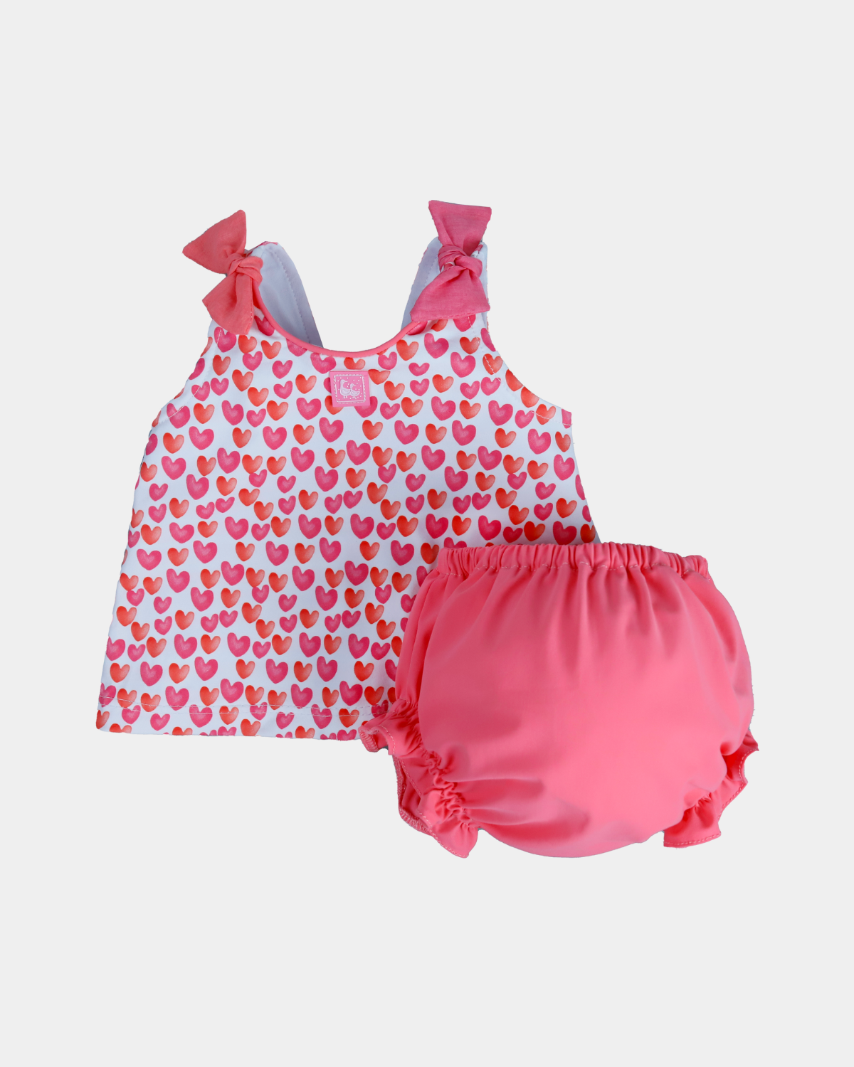 BIKINI NEONATO LYCRA CUORI