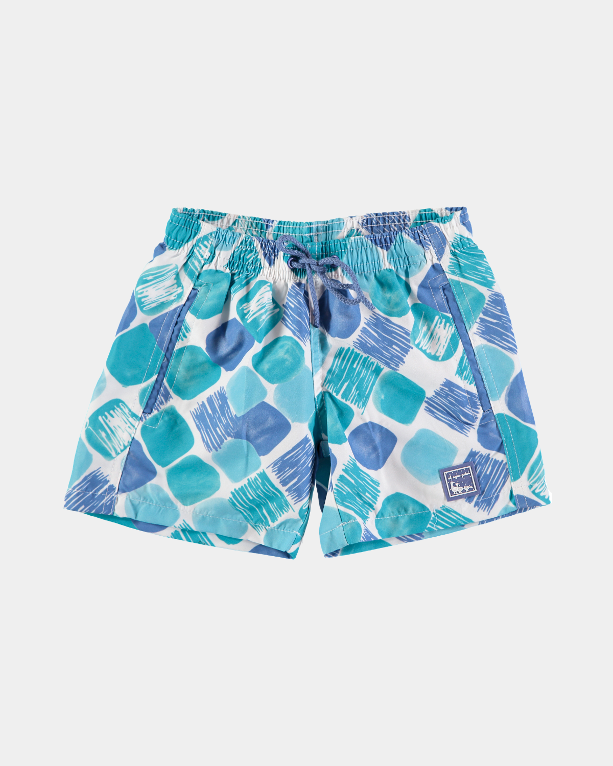 BOXER DA SURF A QUADRI BLU