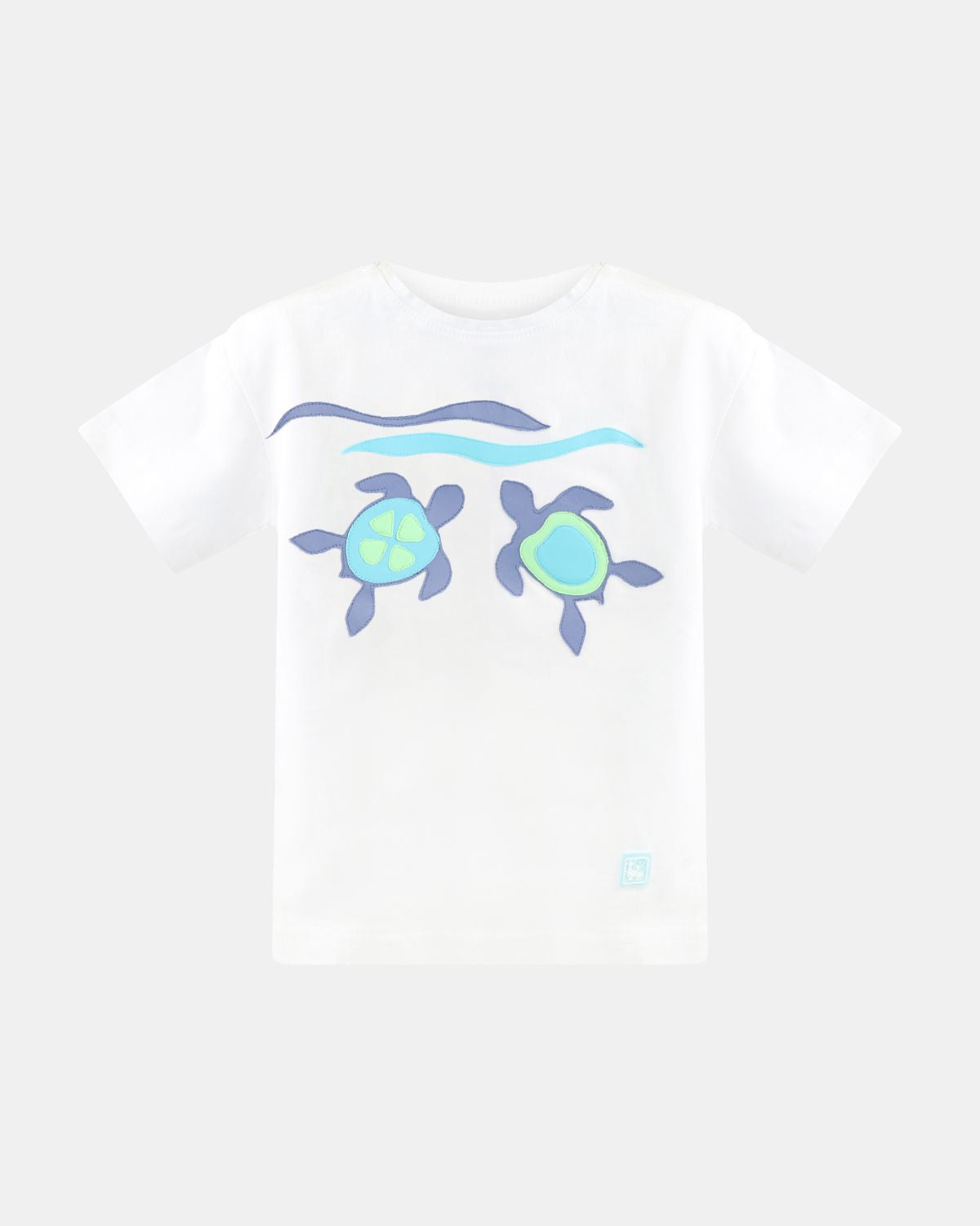 CAMISETA NIÑO TORTUGAS AZUL