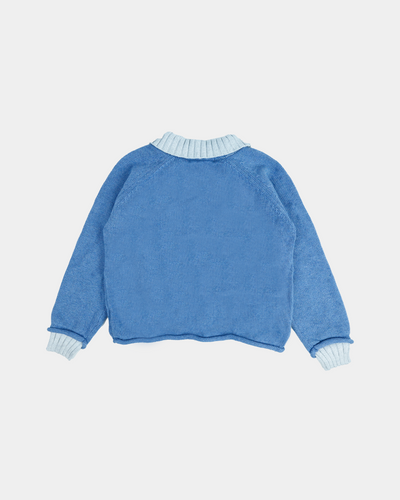 JERSEY BICOLOR AZUL-PERLA