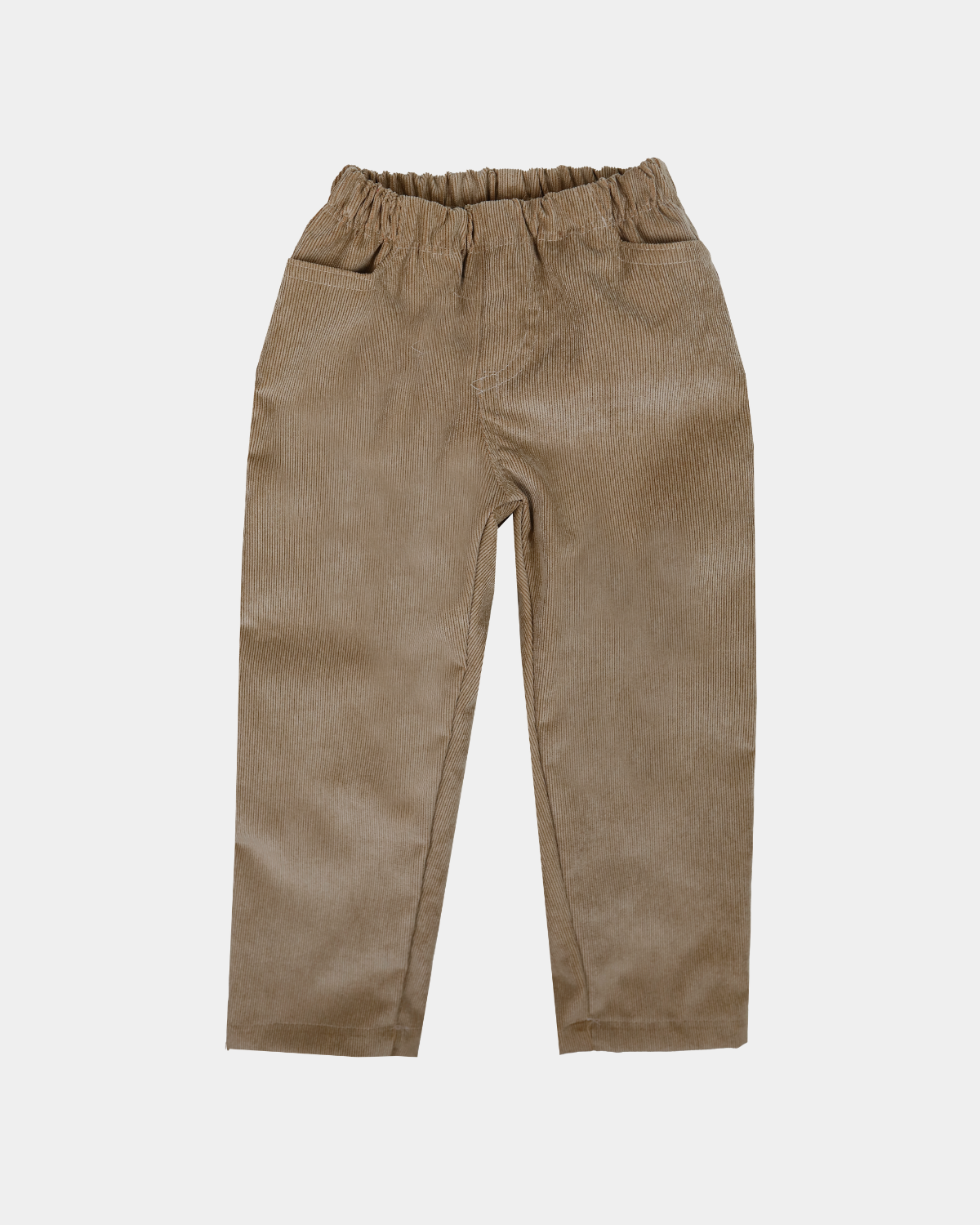 CAMEL CORDUROY RUBBER PANTS