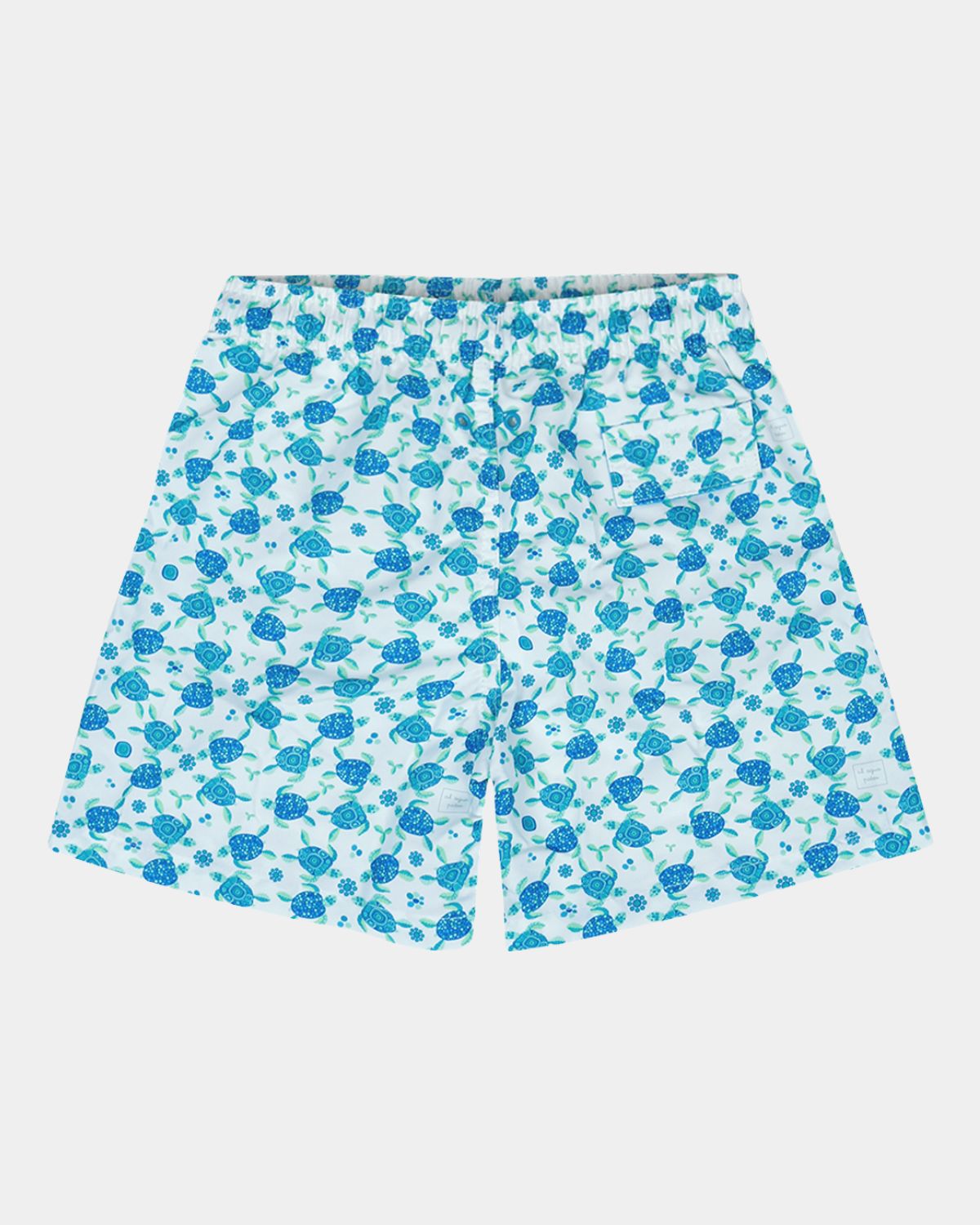 BOXER DA SURF DA RAGAZZO BLU TARTARUGHE