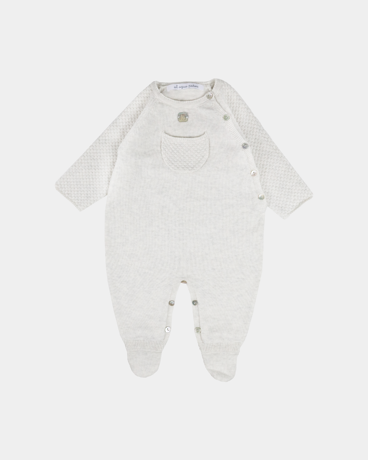 Ecru BUBLES ROMPER