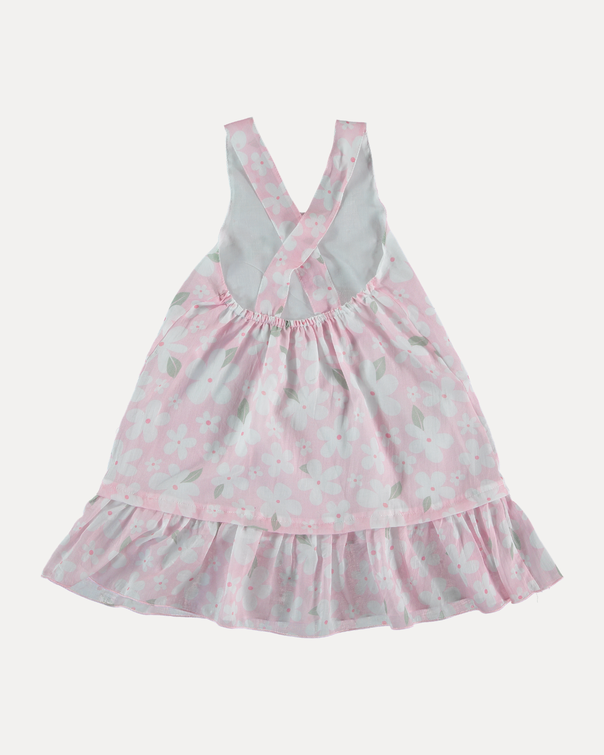 VESTIDO VOILE ROSA