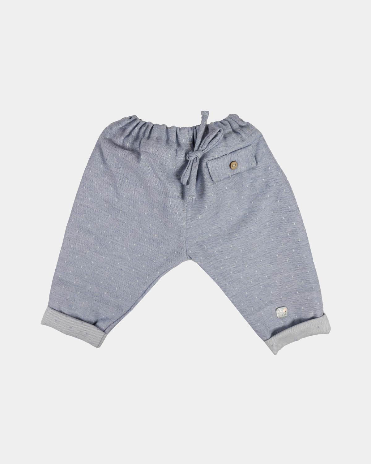 PANTALON BEBE JASPEADO