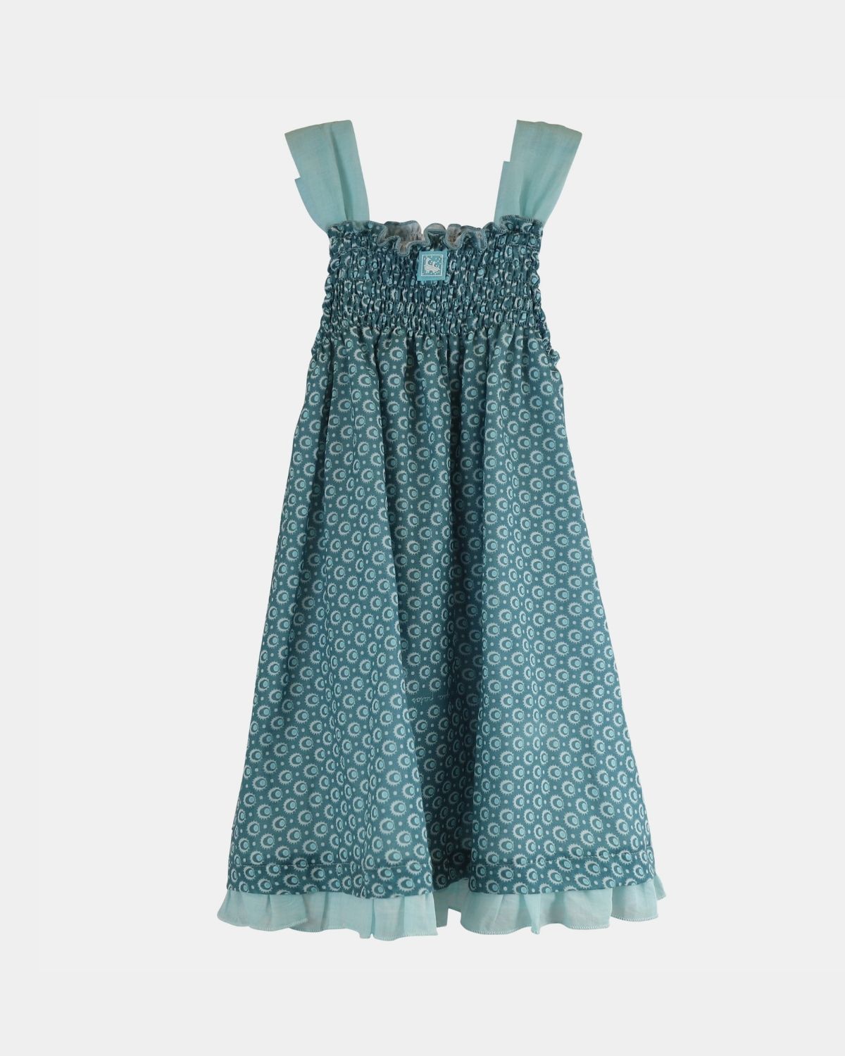 VESTIDO V. GOMAS AGUACATES