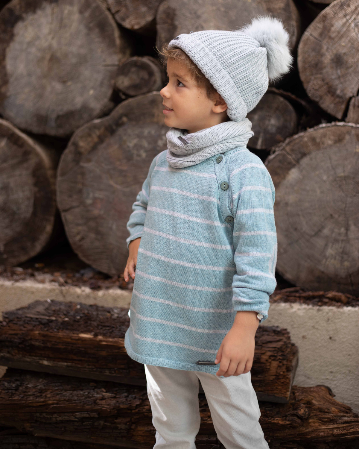 BALTIC AND PEARL STRIPED SWEATER