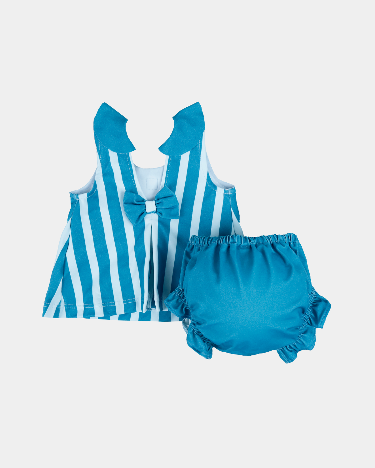 BIKINI PER NEONATI A RIGHE IN LYCRA
