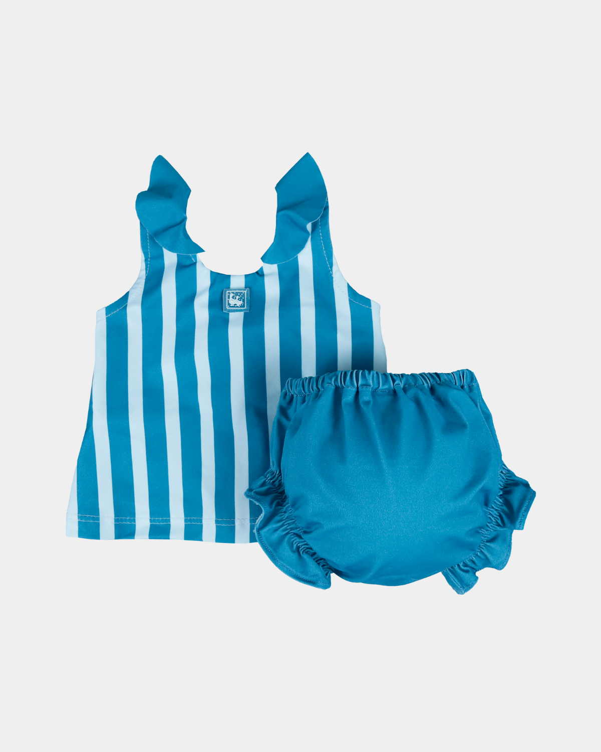 BIKINI PER NEONATI A RIGHE IN LYCRA