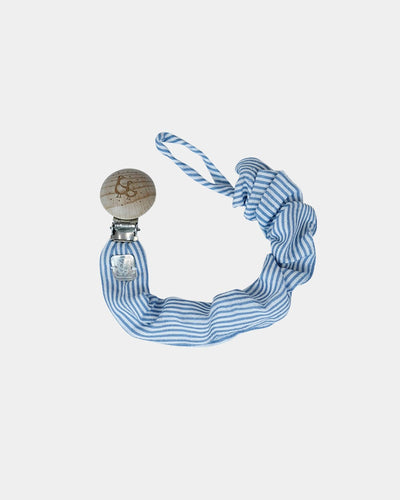 THOUSAND STRIPED FABRIC PACIFIER HOLDER