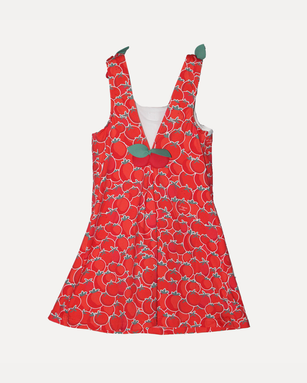 TOMATO LYCRA DRESS