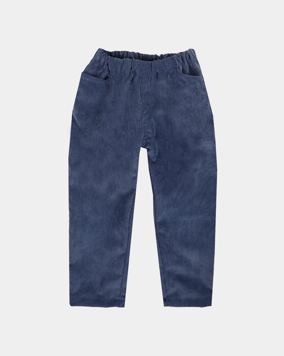 NAVY CORDUROY RUBBER PANTS