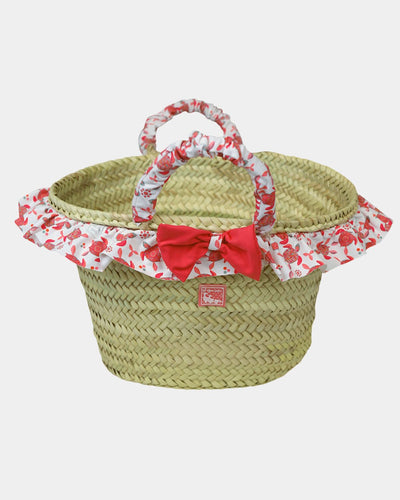 RED TURTLE BASKET