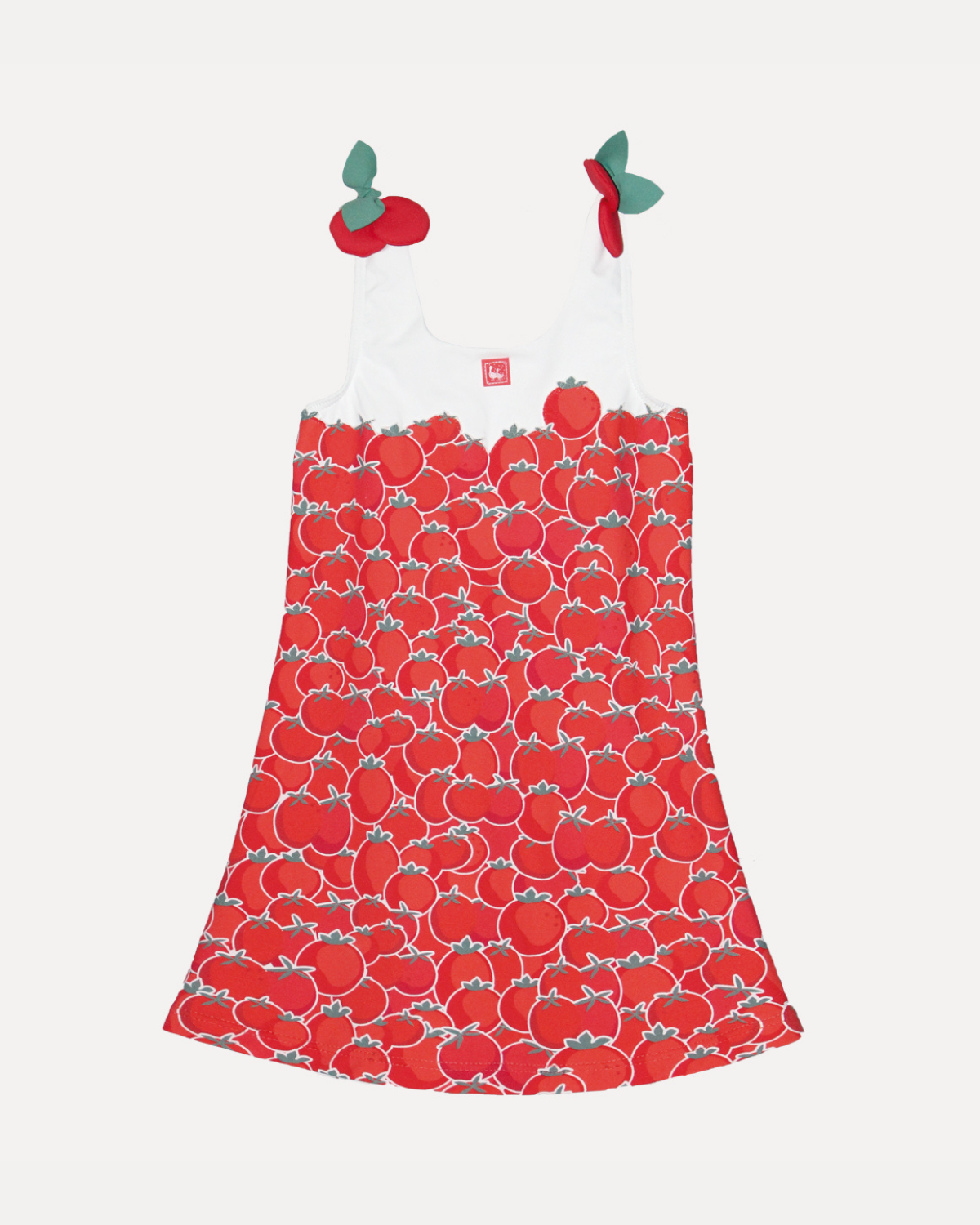 TOMATO LYCRA DRESS