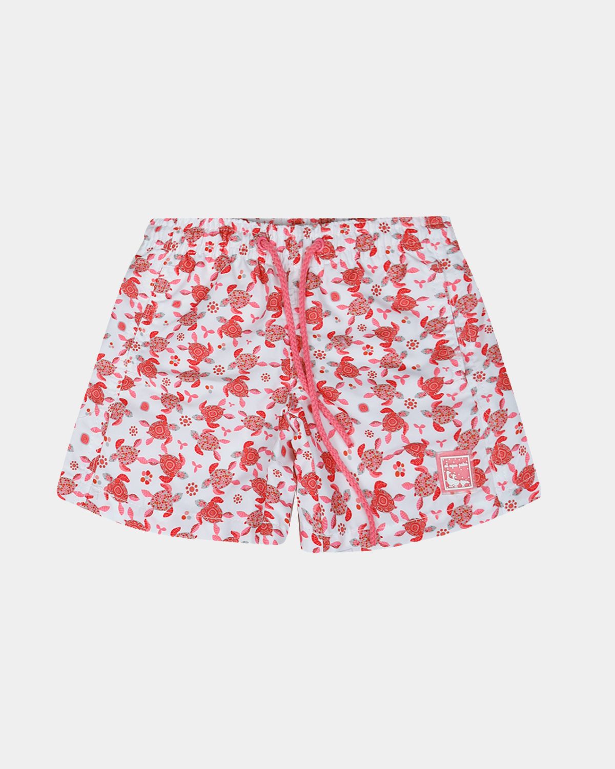 BOXER DA SURF DA RAGAZZO TARTARUGHE ROSSE