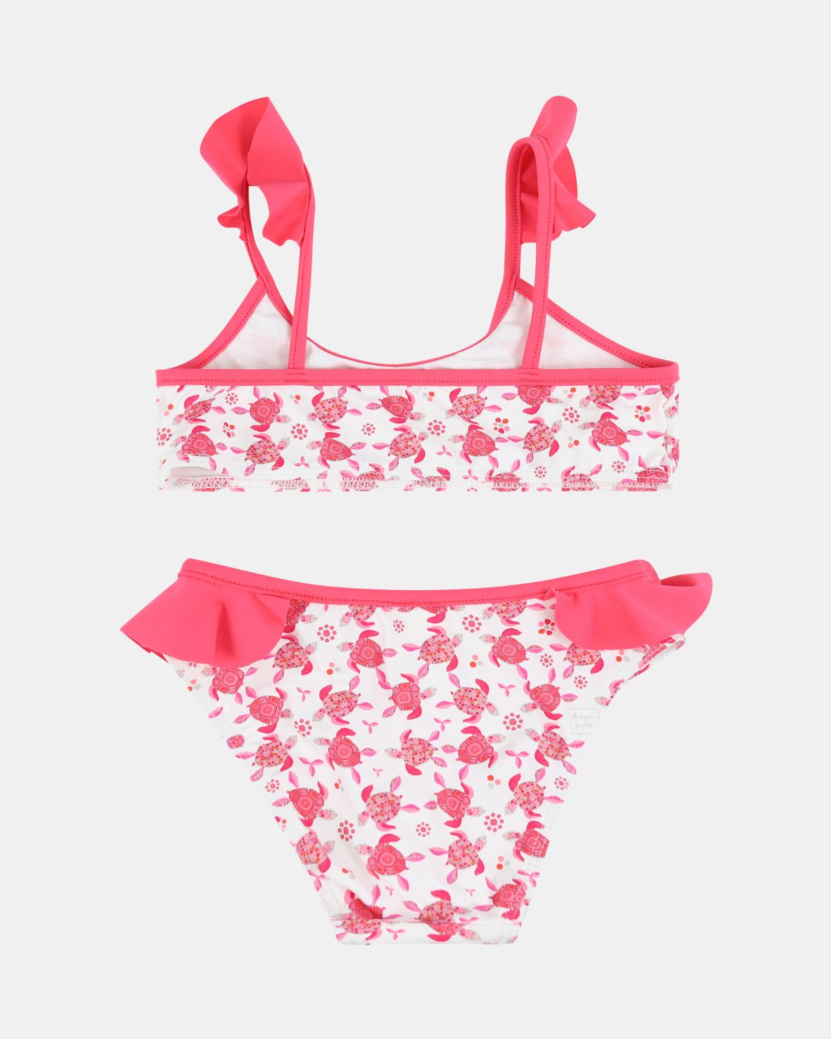 BIKINI NIÑA TORTUGAS ROJA